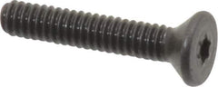Value Collection - #2-56 UNC Hex Socket Drive, 82° Flat Screw - Alloy Steel, Black Oxide Finish, Fully Threaded, 1/2" OAL - Eagle Tool & Supply