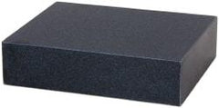 Value Collection - 12" Long x 9" Wide x 3" Thick, Flat Inspection Surface Plate - B Toolroom Grade - Eagle Tool & Supply