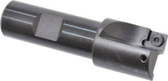 Kennametal - 1" Cut Diam, 8.64mm Max Depth of Cut, 3/4" Shank Diam, 3-1/4" OAL, Indexable Square Shoulder End Mill - SPEB 322 Inserts, Cylindrical Shank, 0° Lead Angle - Eagle Tool & Supply