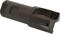 Kennametal - 1-1/2" Cut Diam, 11.94mm Max Depth of Cut, 1-1/4" Shank Diam, 4.03" OAL, Indexable Square Shoulder End Mill - SPEB 422 Inserts, Cylindrical Shank, 0° Lead Angle - Eagle Tool & Supply