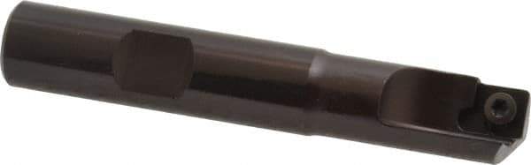 Kennametal - 1/2" Cut Diam, 7.11mm Max Depth of Cut, 1/2" Shank Diam, 3" OAL, Indexable Square Shoulder End Mill - SDEB 2615. Inserts, Cylindrical Shank, 0° Lead Angle - Eagle Tool & Supply