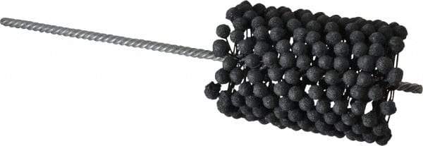 Brush Research Mfg. - 3" to 3-1/4" Bore Diam, 120 Grit, Silicon Carbide Flexible Hone - Fine, 13-1/2" OAL - Eagle Tool & Supply