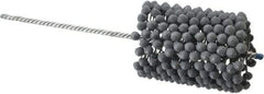 Brush Research Mfg. - 3" to 3-1/2" Bore Diam, 240 Grit, Silicon Carbide Flexible Hone - Extra Fine, 13-1/2" OAL - Eagle Tool & Supply