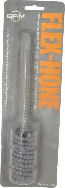 Brush Research Mfg. - 1-1/4" Bore Diam, 240 Grit, Silicon Carbide Flexible Hone - Extra Fine, 8" OAL - Eagle Tool & Supply
