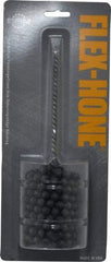 Brush Research Mfg. - 2-1/4" Bore Diam, 120 Grit, Silicon Carbide Flexible Hone - Fine, 8" OAL - Eagle Tool & Supply