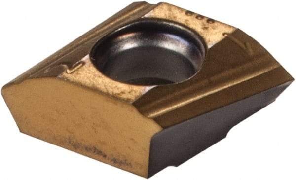 Iscar - T290 LNHT050202 Grade IC808 Carbide Milling Insert - TiAlN/AlTiN/TiN Finish, 0.2283" Thick, 0.2mm Corner Radius - Eagle Tool & Supply