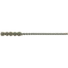 Brush Research Mfg. - 7/32" Bore Diam, 120 Grit, Aluminum Oxide Flexible Hone - Medium, 0.241" OAL - Eagle Tool & Supply