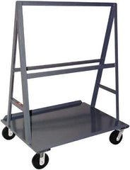 Jamco - 2,000 Lb Capacity Steel Panel Truck - 30" OAW, Phenolic Casters - Eagle Tool & Supply