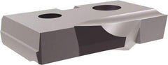 Allied Machine and Engineering - 24mm Diam x 5/32" Thick, Seat Code 1, 90° Included Angle Spade Drill Insert - TiAlN Coated, Cobalt, Grade Super Cobalt, Series T-A - Eagle Tool & Supply