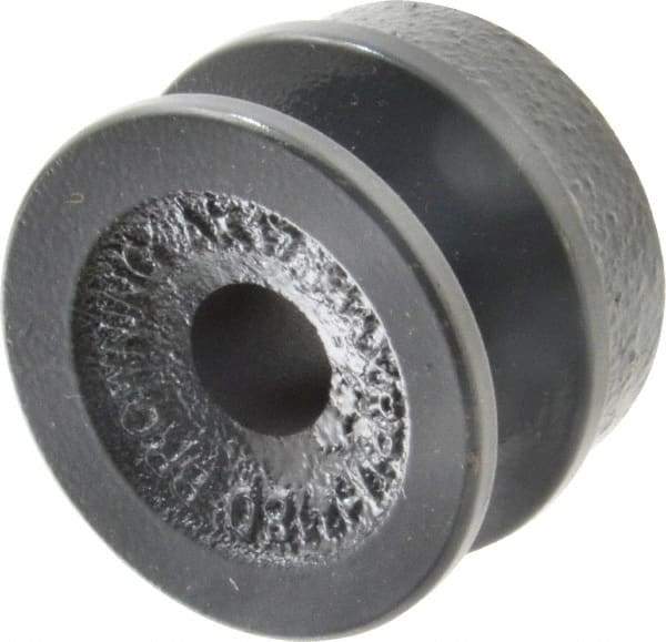 Browning - 1/2" Bore, 15/16 Long, 1-3/4" Outside Diam, Finished Bore Single Groove V Belt Sheave - 21/32" Wide, 1.16" Pitch Diam of 3L Belt, 1-1/2" Pitch Diam of 4L Belt - Eagle Tool & Supply