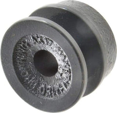 Browning - 1/2" Bore, 15/16 Long, 1-3/4" Outside Diam, Finished Bore Single Groove V Belt Sheave - 21/32" Wide, 1.16" Pitch Diam of 3L Belt, 1-1/2" Pitch Diam of 4L Belt - Eagle Tool & Supply