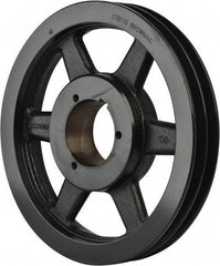 Browning - 2 Groove, 3/4 to 2-11/16 Bore Diam, 11.35" Outside Diam, QD Bushed V Belt Sheave - 10.6 A Diam Belt Pitch - Eagle Tool & Supply