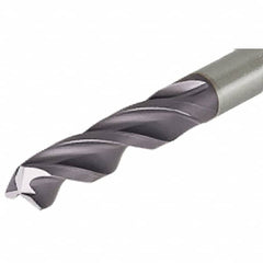Iscar - 7.6mm 150° Solid Carbide Jobber Drill - Eagle Tool & Supply