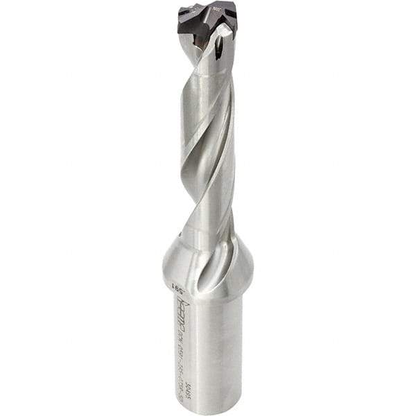 Iscar - 16mm to 16.9mm Diam, 3xD, 48mm Max Depth, 20mm Shank Diam, 123.3mm OAL, Replaceable-Tip Drill - FCP, ICK, ICK-2M, ICM, ICN, ICP, iCP-2M Insert, 16 Seat Size, 81608812 Toolholder, Series SumoCham - Eagle Tool & Supply