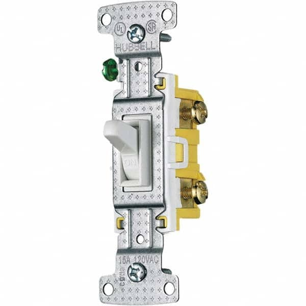 Hubbell Wiring Device-Kellems - Toggle Switches Switch Type: General Purpose Switch Sequence: Off-On - Eagle Tool & Supply