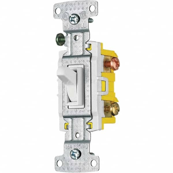 Hubbell Wiring Device-Kellems - Toggle Switches Switch Type: General Purpose Switch Sequence: Off-On - Eagle Tool & Supply