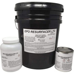 Made in USA - 50 Lb Concrete Repair/Resurfacing - Medium Gray, 25 Sq Ft Coverage, Epoxy Resin - Eagle Tool & Supply