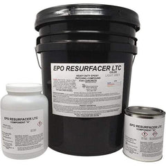 Made in USA - 50 Lb Concrete Repair/Resurfacing - Light Gray, 25 Sq Ft Coverage, Epoxy Resin - Eagle Tool & Supply