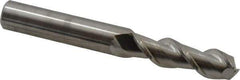 Kennametal - 1/2", 2 Flute, Single End, Solid Carbide, 0.03" Corner Radius End Mill - 4" OAL, 45° Helix, Right Hand Flute, 1-1/2" LOC, Right Hand Cut - Eagle Tool & Supply