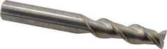 Kennametal - 1/2", 2 Flute, Single End, Solid Carbide, 0.06" Corner Radius End Mill - 4" OAL, 45° Helix, Right Hand Flute, 1-1/2" LOC, Right Hand Cut - Eagle Tool & Supply