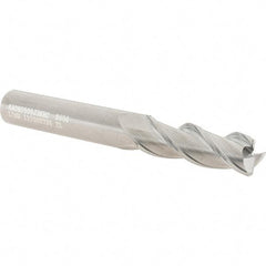 Kennametal - 1/2", 3 Flute, Single End, Solid Carbide, 0.06" Corner Radius End Mill - 4" OAL, 37° Helix, Right Hand Flute, 1-1/2" LOC, Right Hand Cut - Eagle Tool & Supply