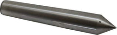 Made in USA - Carbide-Tipped Alloy Steel Standard Point Solid Dead Center - Jarno 9 Taper, 6-3/4" OAL - Eagle Tool & Supply