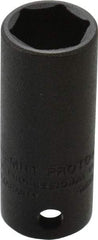 Proto - 3/8" Drive 13mm Deep Thin Wall Impact Socket - 6 Points, 2" OAL - Eagle Tool & Supply