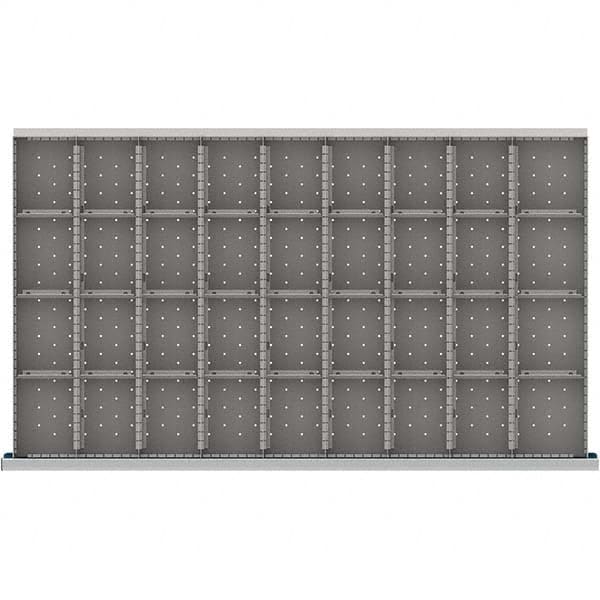 LISTA - 36-Compartment Drawer Divider Layout for 3.15" High Drawers - Eagle Tool & Supply