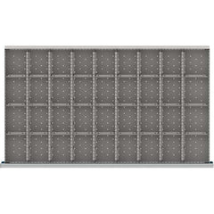 LISTA - 36-Compartment Drawer Divider Layout for 3.15" High Drawers - Eagle Tool & Supply