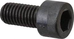 Made in USA - M10x1.50 Metric Coarse Hex Socket Drive, Socket Cap Screw - Grade 12.9 Alloy Steel, Black Oxide Finish, Fully Threaded, 20mm Length Under Head - Eagle Tool & Supply