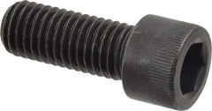 Made in USA - M12x1.75 Metric Coarse Hex Socket Drive, Socket Cap Screw - Grade 12.9 Alloy Steel, Black Oxide Finish, Fully Threaded, 30mm Length Under Head - Eagle Tool & Supply
