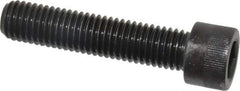 Made in USA - M12x1.75 Metric Coarse Hex Socket Drive, Socket Cap Screw - Grade 12.9 Alloy Steel, Black Oxide Finish, Fully Threaded, 55mm Length Under Head - Eagle Tool & Supply