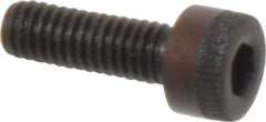 Made in USA - M4x0.70 Metric Coarse Hex Socket Drive, Socket Cap Screw - Grade 12.9 Alloy Steel, Black Oxide Finish, Fully Threaded, 12mm Length Under Head - Eagle Tool & Supply