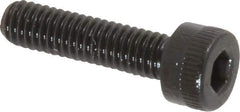Made in USA - M4x0.70 Metric Coarse Hex Socket Drive, Socket Cap Screw - Grade 12.9 Alloy Steel, Black Oxide Finish, Fully Threaded, 16mm Length Under Head - Eagle Tool & Supply