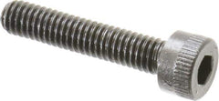 Made in USA - M4x0.70 Metric Coarse Hex Socket Drive, Socket Cap Screw - Grade 12.9 Alloy Steel, Black Oxide Finish, Fully Threaded, 20mm Length Under Head - Eagle Tool & Supply