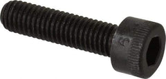 Made in USA - M5x0.80 Metric Coarse Hex Socket Drive, Socket Cap Screw - Grade 12.9 Alloy Steel, Black Oxide Finish, Fully Threaded, 20mm Length Under Head - Eagle Tool & Supply