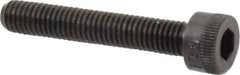 Made in USA - M5x0.80 Metric Coarse Hex Socket Drive, Socket Cap Screw - Grade 12.9 Alloy Steel, Black Oxide Finish, Fully Threaded, 30mm Length Under Head - Eagle Tool & Supply