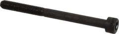 Made in USA - M5x0.80 Metric Coarse Hex Socket Drive, Socket Cap Screw - Grade 12.9 Alloy Steel, Black Oxide Finish, Partially Threaded, 60mm Length Under Head - Eagle Tool & Supply