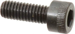 Made in USA - M6x1.00 Metric Coarse Hex Socket Drive, Socket Cap Screw - Grade 12.9 Alloy Steel, Black Oxide Finish, Fully Threaded, 16mm Length Under Head - Eagle Tool & Supply
