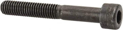 Made in USA - M8x1.25 Metric Coarse Hex Socket Drive, Socket Cap Screw - Grade 12.9 Alloy Steel, Black Oxide Finish, Partially Threaded, 55mm Length Under Head - Eagle Tool & Supply