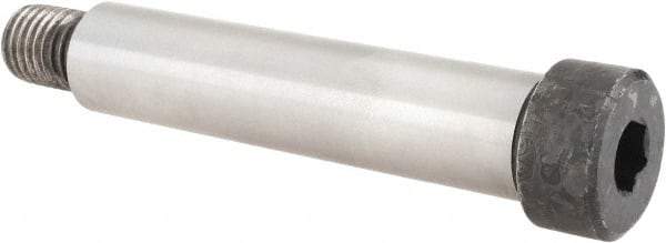 Made in USA - 1" Shoulder Diam x 4-1/2" Shoulder Length, 3/4-10 UNC, Hex Socket Shoulder Screw - 4000 Alloy Steel, Uncoated, 1-5/16" Head Diam - Eagle Tool & Supply