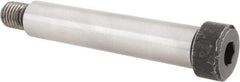 Made in USA - 1" Shoulder Diam x 5" Shoulder Length, 3/4-10 UNC, Hex Socket Shoulder Screw - 4000 Alloy Steel, Uncoated, 1-5/16" Head Diam - Eagle Tool & Supply