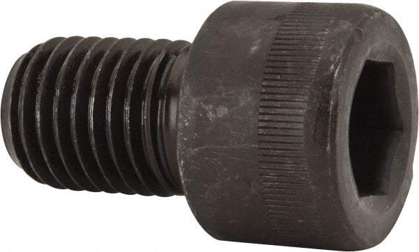 Made in USA - 1-8 UNC Hex Socket Drive, Socket Cap Screw - Alloy Steel, Black Oxide Finish, Fully Threaded, 1-1/2" Length Under Head - Eagle Tool & Supply