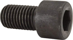 Made in USA - 1-8 UNC Hex Socket Drive, Socket Cap Screw - Alloy Steel, Black Oxide Finish, Fully Threaded, 1-3/4" Length Under Head - Eagle Tool & Supply