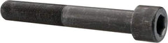 Made in USA - 1-14 UNF Hex Socket Drive, Socket Cap Screw - Alloy Steel, Black Oxide Finish, Partially Threaded, 7" Length Under Head - Eagle Tool & Supply