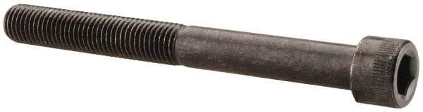 Made in USA - 5/16-24 UNF Hex Socket Drive, Socket Cap Screw - Alloy Steel, Black Oxide Finish, Partially Threaded, 3" Length Under Head - Eagle Tool & Supply
