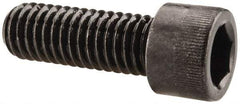 Made in USA - 7/16-14 UNC Hex Socket Drive, Socket Cap Screw - Alloy Steel, Black Oxide Finish, Fully Threaded, 1-1/4" Length Under Head - Eagle Tool & Supply