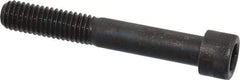 Made in USA - 7/16-14 UNC Hex Socket Drive, Socket Cap Screw - Alloy Steel, Black Oxide Finish, Partially Threaded, 3" Length Under Head - Eagle Tool & Supply