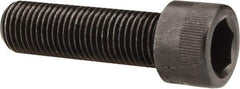 Made in USA - 7/16-20 UNF Hex Socket Drive, Socket Cap Screw - Alloy Steel, Black Oxide Finish, Fully Threaded, 1-1/2" Length Under Head - Eagle Tool & Supply