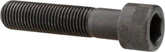 Made in USA - 7/16-20 UNF Hex Socket Drive, Socket Cap Screw - Alloy Steel, Black Oxide Finish, Partially Threaded, 2" Length Under Head - Eagle Tool & Supply